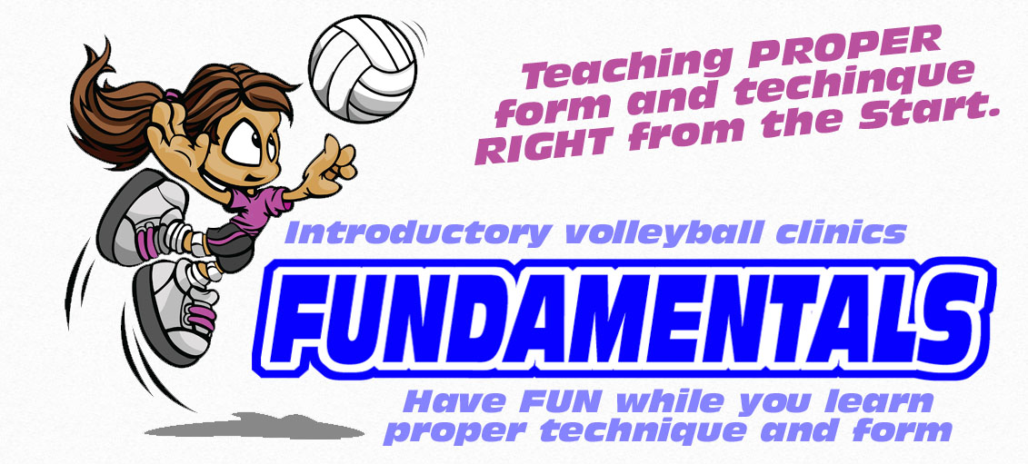 young volleyball clinics